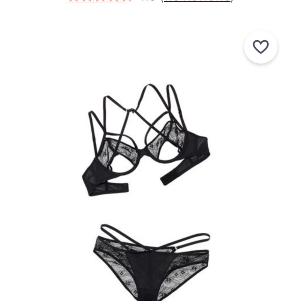 Adore me bra and panty set